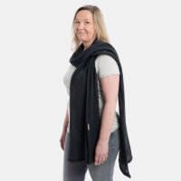 Knit Factory Iris Schal Anthrazit