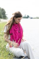 Knit Factory Lola Dreieckstuch Fuchsia