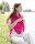 Knit Factory Lola Dreieckstuch Fuchsia