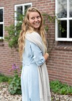 Knit Factory Kim Blusenkleid Indigo XL