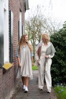 Knit Factory Kim Blusenkleid Indigo L