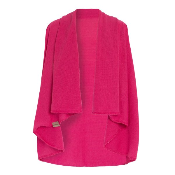 Knit Factory Senna gestrickte Weste Fuchsia