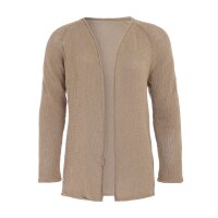 Knit Factory Jasmin Kurze Strickjacke Leinen 36/38