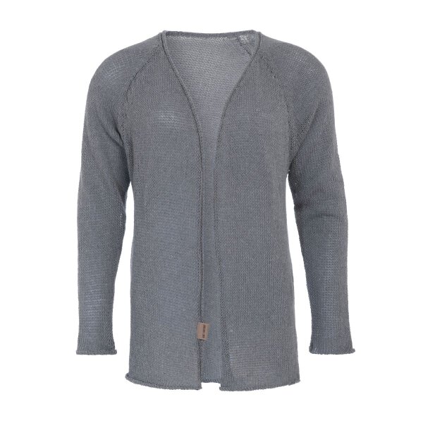 Knit Factory Jasmin Kurze Strickjacke Grau 40/42