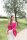Knit Factory Jasmin Strickpullover V-Ausschnitt Fuchsia 36/44
