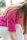 Knit Factory Jasmin Strickpullover V-Ausschnitt Fuchsia 36/44