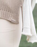 Knit Factory Daisy Strickpullover V-Ausschnitt Jeans 36/44