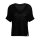 Knit Factory Daisy Strickpullover V-Ausschnitt Schwarz 36/44