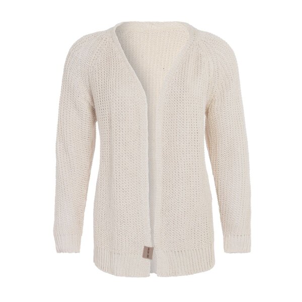 Knit Factory Daisy Kurze Strickjacke Beige 40/42
