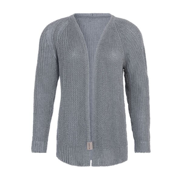 Knit Factory Daisy Kurze Strickjacke Grau 36/38