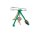 Knit Factory Brosche Bright Green