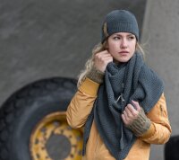 Knit Factory Coco Dreiecksschal Iced Clay