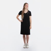 Knit Factory Lily Kleid Schwarz XL