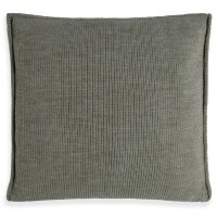 Knit Factory Uni Kissen Urban Green 50x50