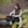 Knit Factory Luna Lange Strickjacke Iced Clay 40/42