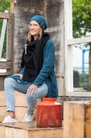 Knit Factory Luna Strickjacke Iced Clay 36/38 Mit Taschen