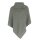 Knit Factory Nicky Gestrickter Poncho Urban Green