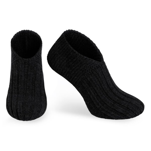 Knit Factory Miles Socken Schwarz 41-44