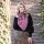 Knit Factory Liv Dreieckstuch Fuchsia