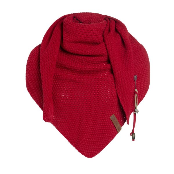 Knit Factory Coco Dreiecksschal Bright Red