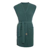 Knit Factory Luna Strickweste Laurel 40/42