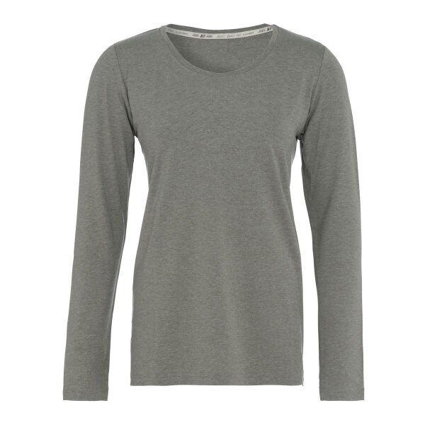 Knit Factory Lily Shirt Urban Green L Langen Ärmeln