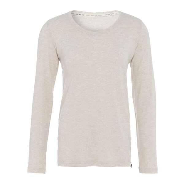 Knit Factory Lily Shirt Beige L Langen Ärmeln