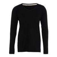 Knit Factory Lily Shirt Schwarz L Langen Ärmeln