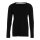 Knit Factory Lily Shirt Schwarz S Langen Ärmeln
