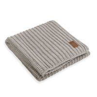 Knit Factory Cody Plaid Iced Clay 160x130 160x130 cm