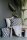 Knit Factory Cody Kissen Schwarz/Anthrazit 60x40