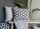 Knit Factory Cody Kissen Schwarz/Anthrazit 60x40