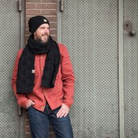 Knit Factory Bobby Schal Iced Clay