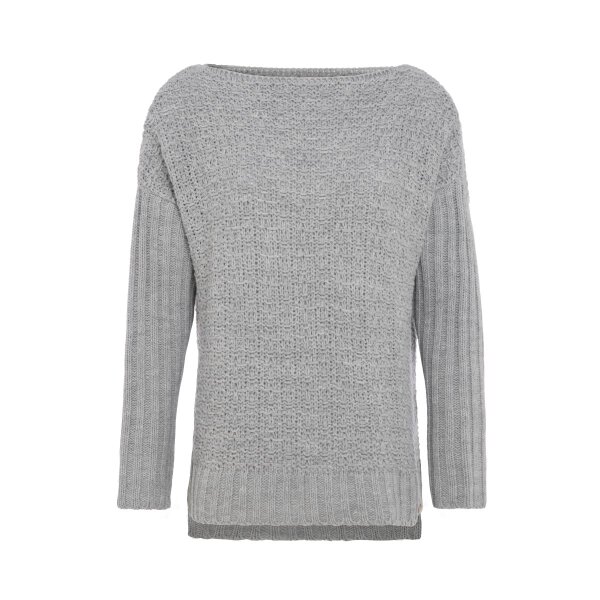 Knit Factory Emily Strickpullover Grau 40/42