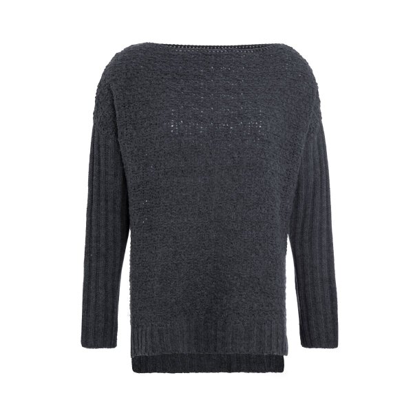 Knit Factory Emily Strickpullover Anthrazit 40/42