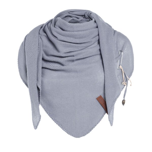 Knit Factory Lola Dreieckstuch Steel
