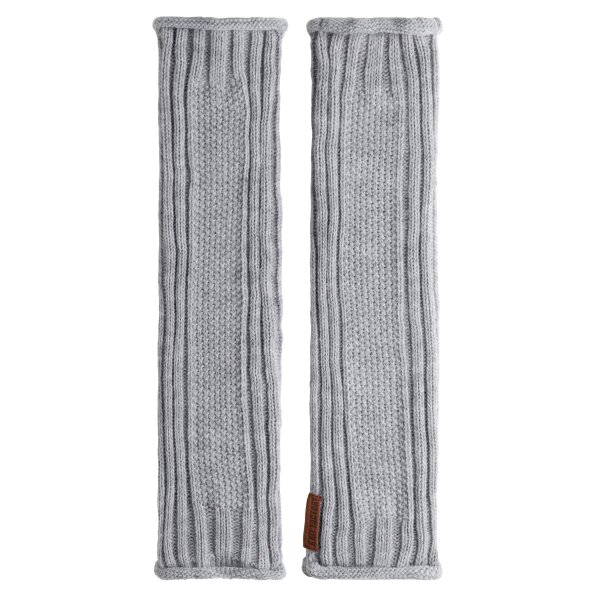 Knit Factory Kick Stulpen Grau