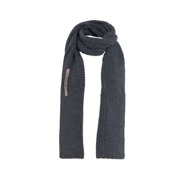 Knit Factory Carry Schal Anthrazit