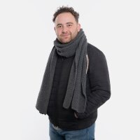 Knit Factory Carry Schal Anthrazit