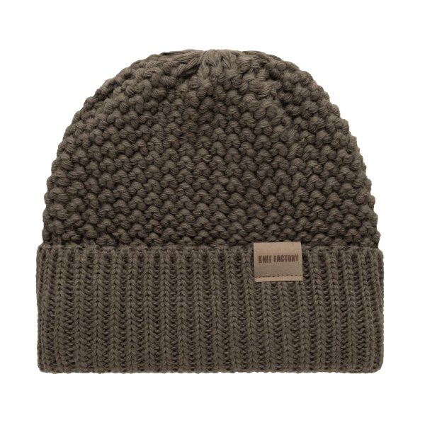 Knit Factory Carry Mütze Cappuccino