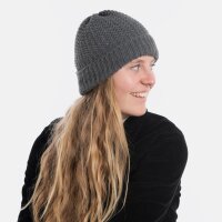 Knit Factory Carry Mütze Anthrazit