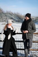 Knit Factory Carry Mütze Schwarz