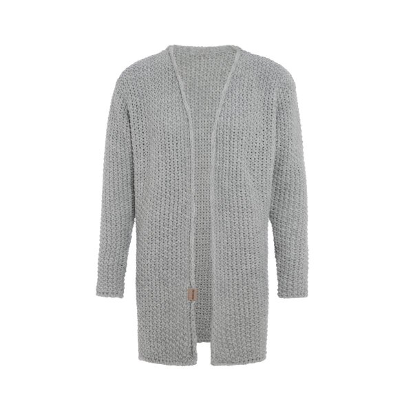 Knit Factory Carry Strickjacke Grau 40/42