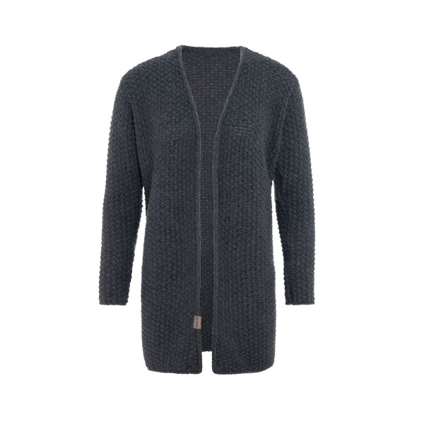 Knit Factory Carry Strickjacke Anthrazit 36/38