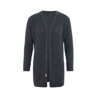 Knit Factory Carry Strickjacke Anthrazit 36/38