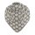 Knit Factory Liva Dreiecksschal Urban Green/Beige