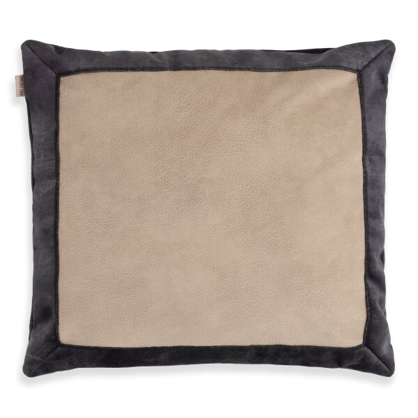 Knit Factory Flint Kissen Leinen 50x50