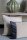 Knit Factory Snooze Kissen Grau 60x40