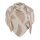 Knit Factory Leaf Dreieckstuch Ecru/Dark Beige