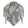 Knit Factory Leaf Dreieckstuch Bright Grey/Grau